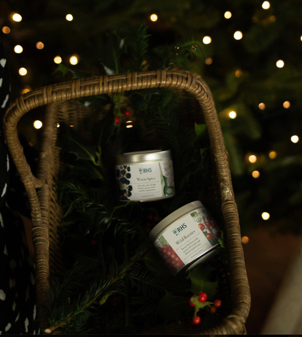 RHS Heritage Tin Candle
