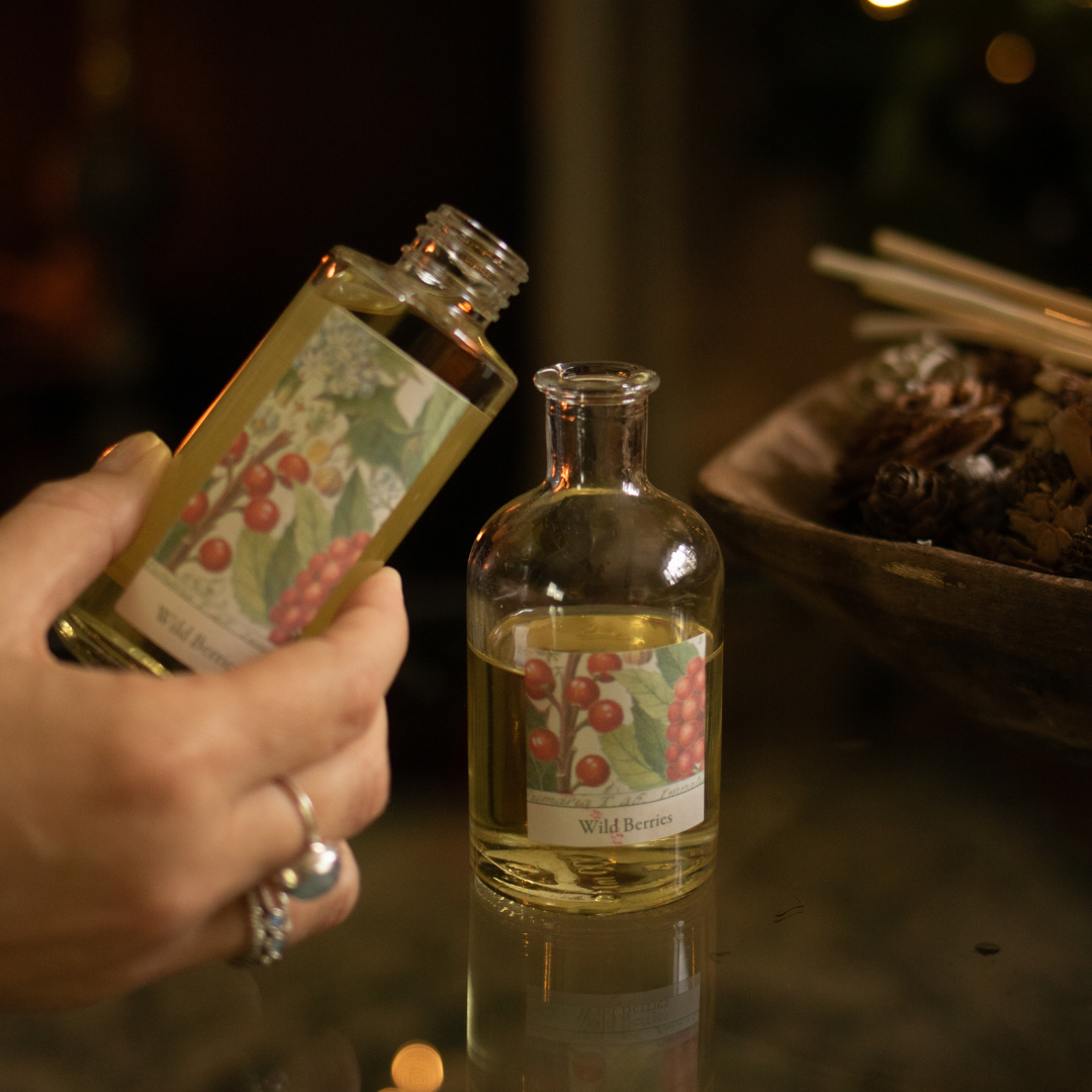 Wellness Range Reed Diffuser Refill - Artemisia, Vetiver & Ginger Scent, 200ml, Sulfate & BPA Free