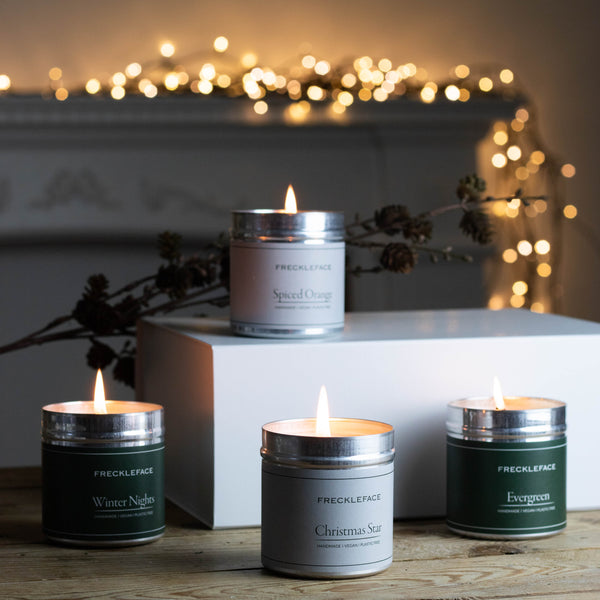 Freckleface Tin Candle