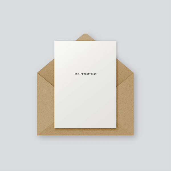 Freckleface Greeting Cards
