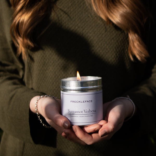 Freckleface Tin Candle