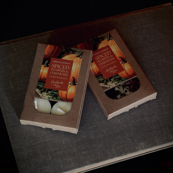 Soya Tealights - Spiced Pumpkin & Oakmoss