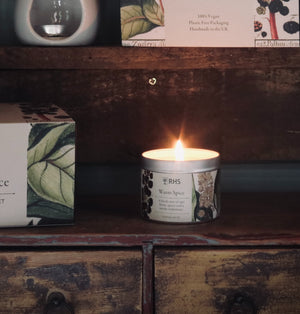 RHS Heritage Tin Candle