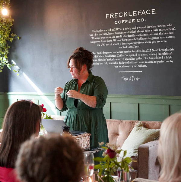 Wax Melt Workshop at Freckleface Farnham