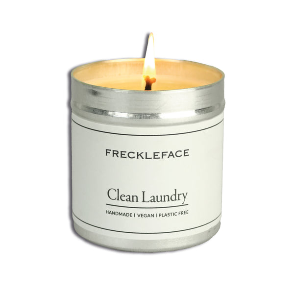 Freckleface Tin Candle
