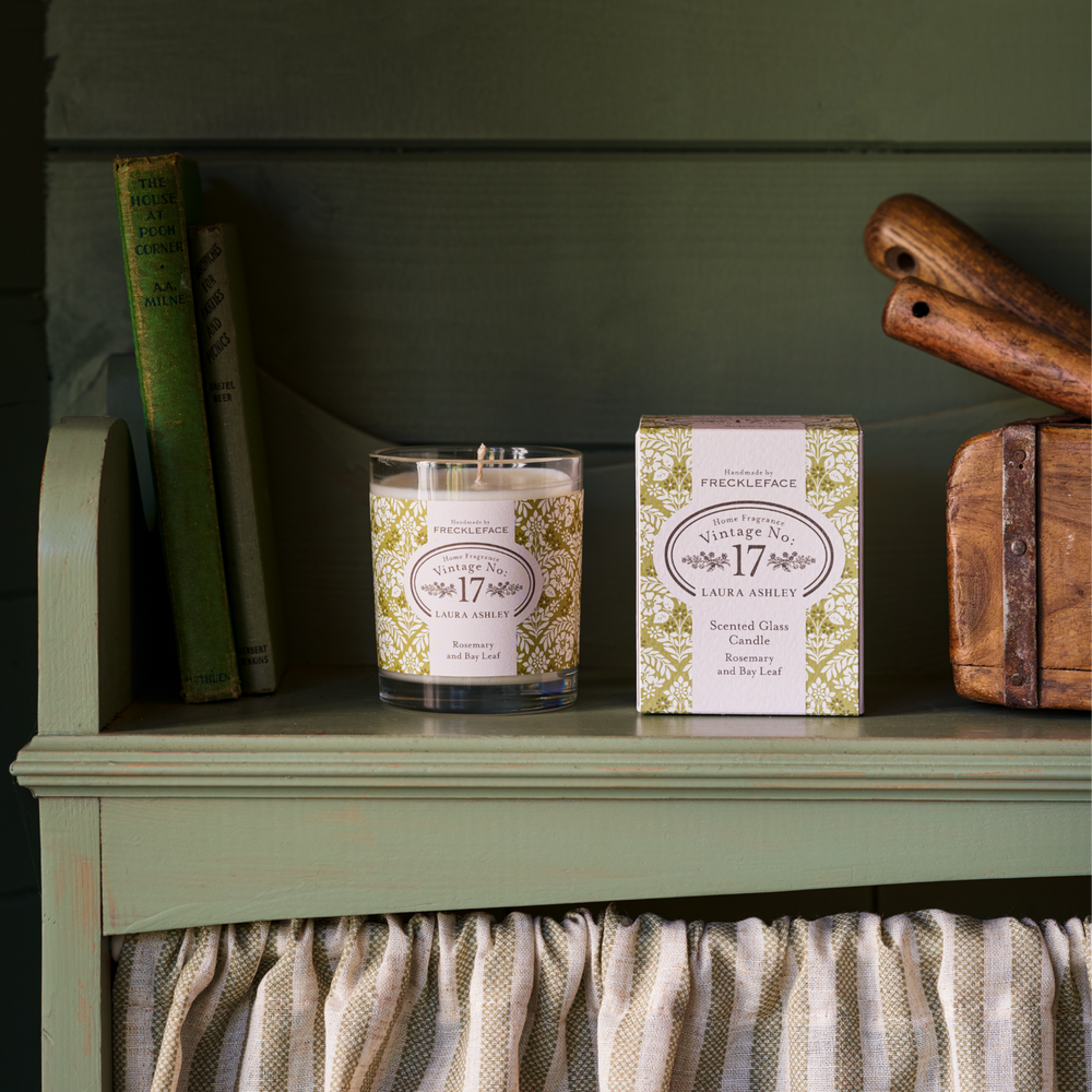 Laura Ashley Glass Candle