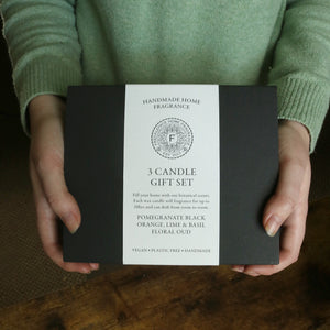Three Candle Gift Set