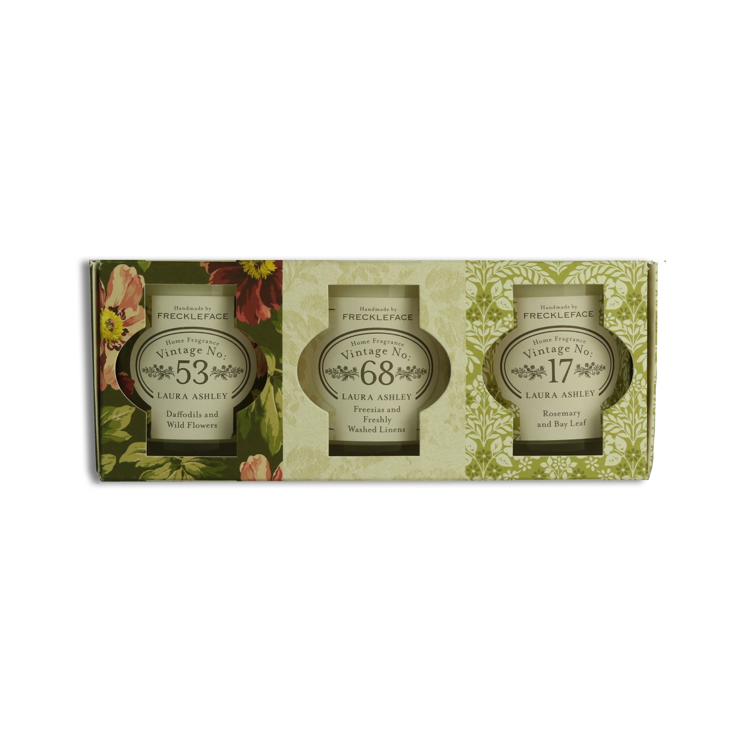 Laura Ashley Trio of Candles