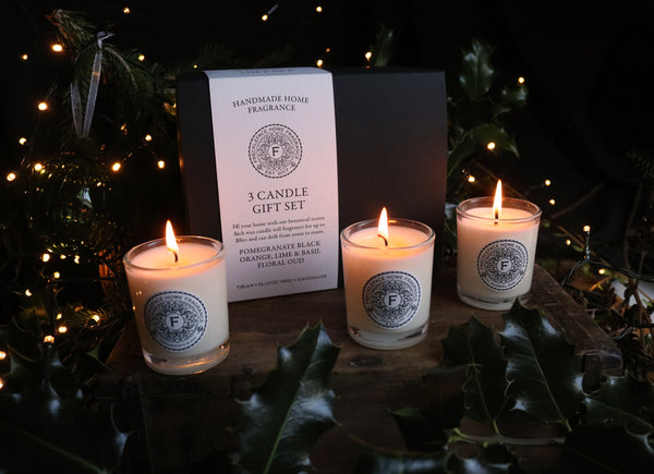 Three Candle Gift Set
