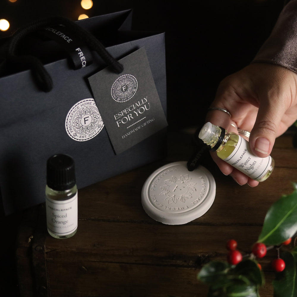 Christmas Ceramic & Fragrance Oil Set
