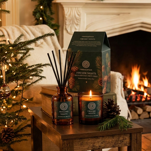 Fireside Nights Home Fragrance Gift Set