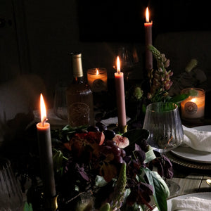 Eco Dinner Candles White