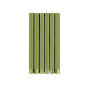 Eco Dinner Candles Olive