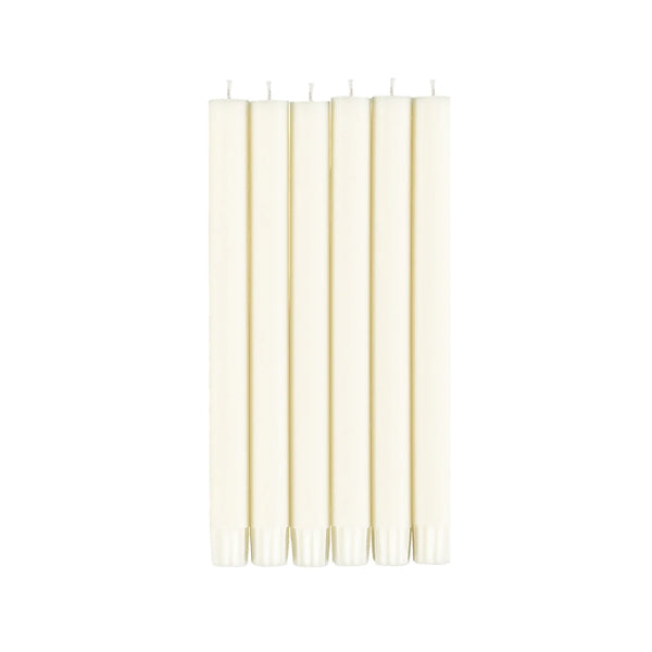 Eco Dinner Candles White