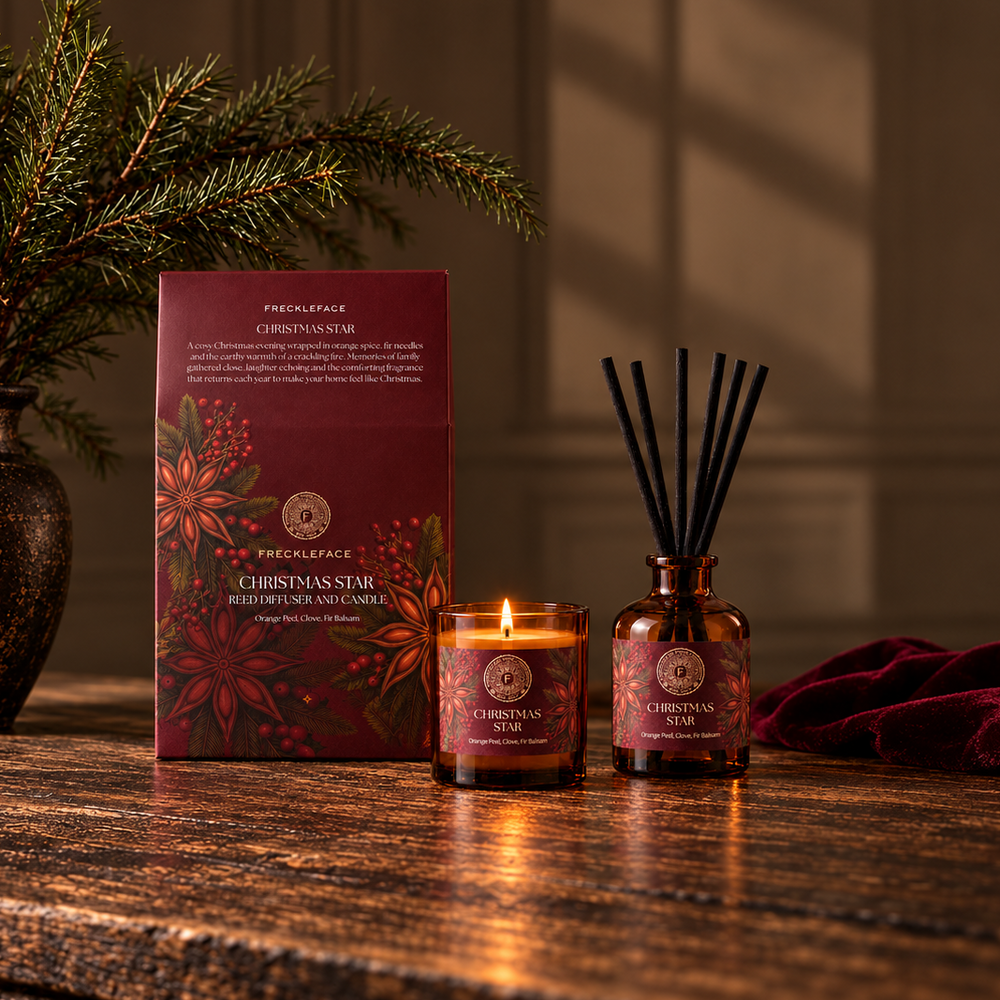 Christmas Star Home Fragrance Gift Set