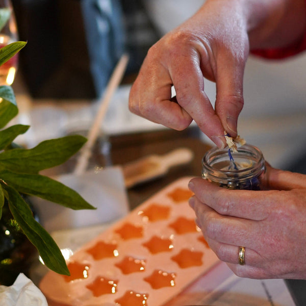 Wax Melt Workshop at Freckleface Farnham