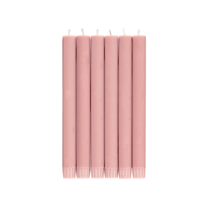 Eco Dinner Candles Rose