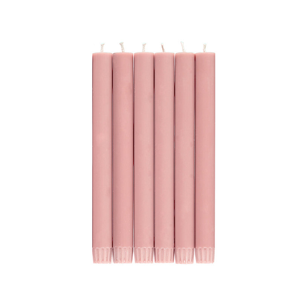 Eco Dinner Candles Rose